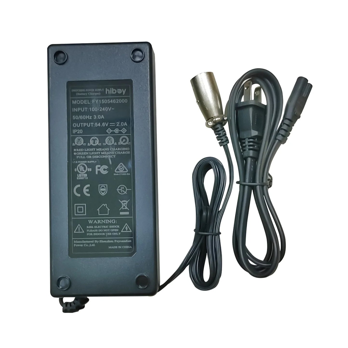 Hiboy EX6/EX6F Electric Bike Charger