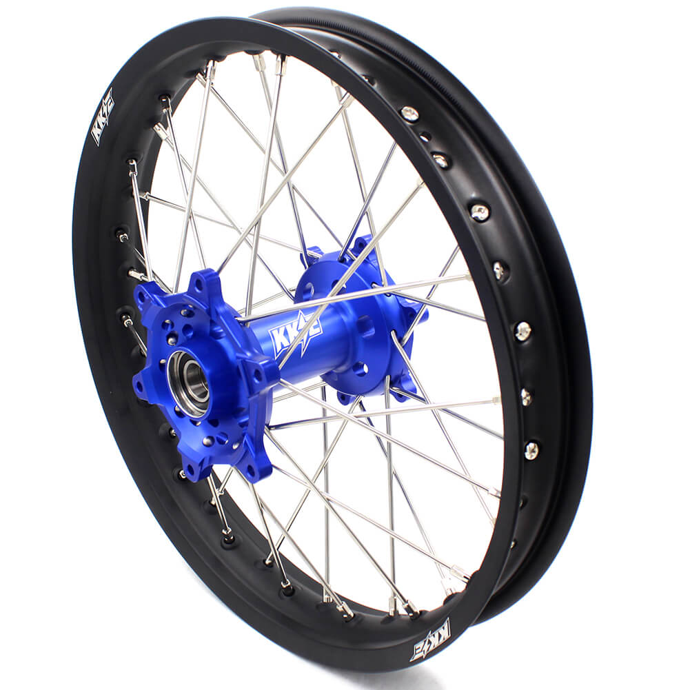 KKE 21 & 18 Enduro Wheels for Yamaha WR250X 2008-2011 Blue
