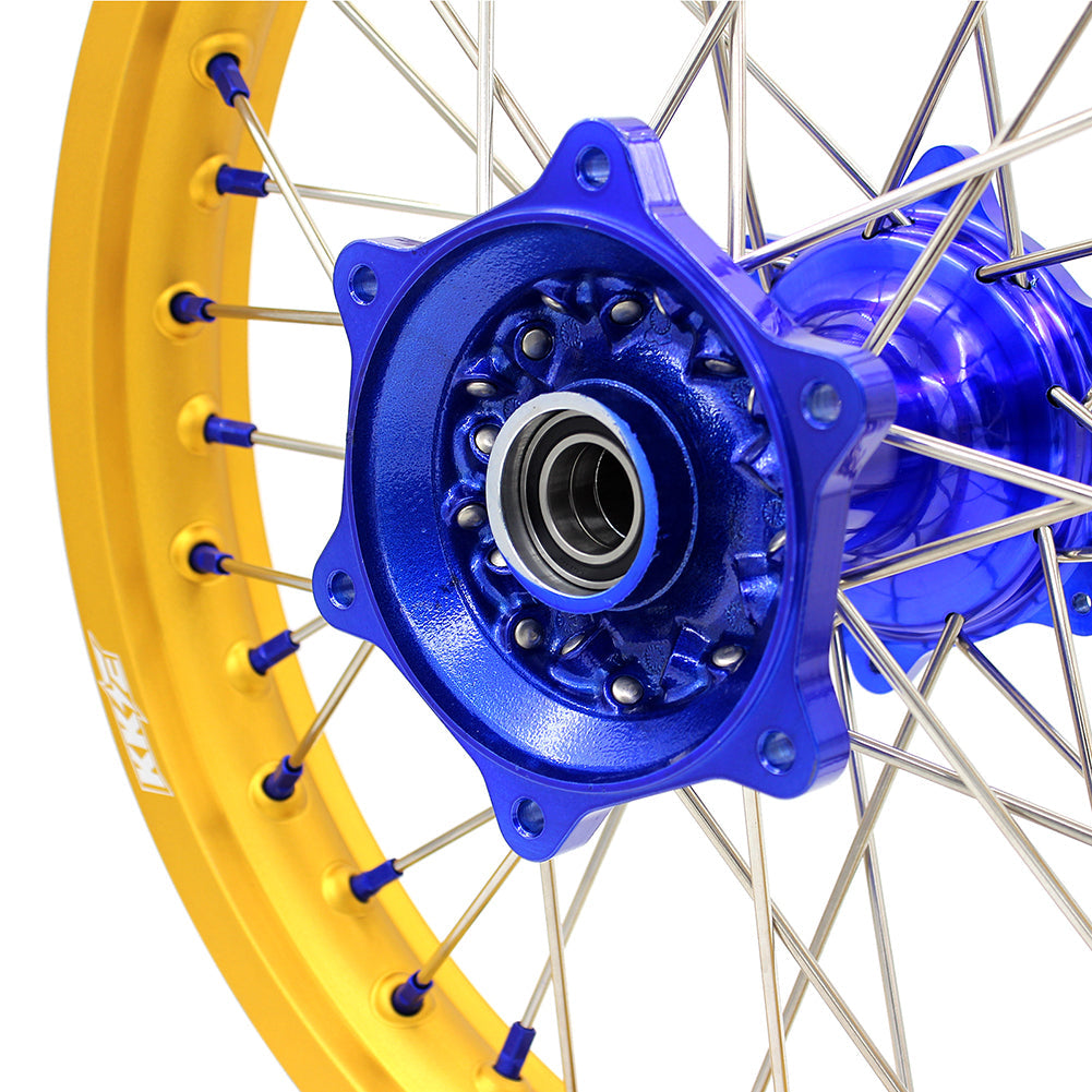 KKE 21"&18" Enduro Dirtbike Casting Wheels For YAMAHA YZ125 YZ250 YZ250F YZ450F