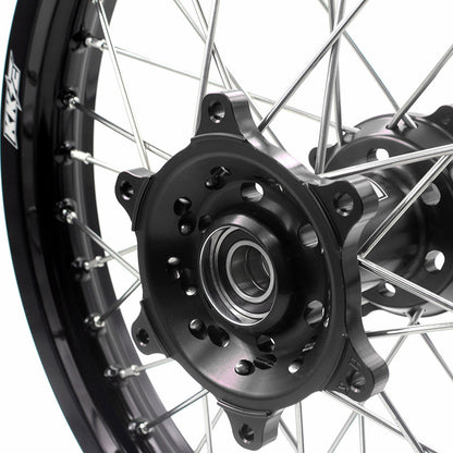 KKE 21 & 18 Enduro Wheels Rims for Husqvarna TE TC FE FC SMR TXC  2000-2013 Red Hubs