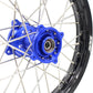 KKE 19 & 16 Spoked Kid's Wheels Rims Set for Kawasaki KX80 KX85 Blue