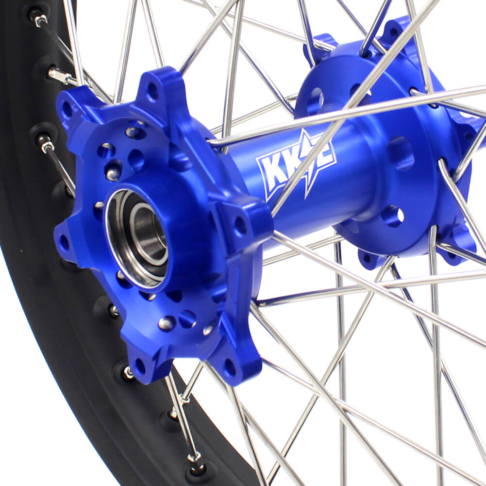 KKE 21 & 18 Enduro Wheels for Yamaha WR250X 2008-2011 Blue