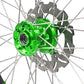 KKE 21 & 19 MX Wheels for Kawasaki KX250F 2019 and 2021 Green Nipple(2020 Excluded)