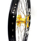KKE 21 & 19 Wheels for Suzuki RMZ250 2007 RMZ450 2005-2024 Gold&Black