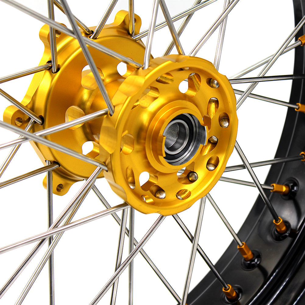 KKE 3.5/4.25*17 Inch Supermoto Wheels For SUZUKI DRZ400SM 2005-2024 CST Tires Rim