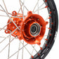 KKE 17"*1.4/14"*1.6 Kid's Big Wheels Rims Fit KTM SX 85 2003-2020 Orange Nipples