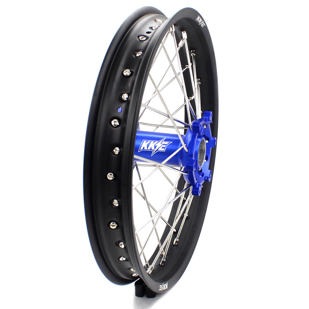 KKE 21 & 18 Enduro Wheels for Yamaha WR250X 2008-2011 Blue