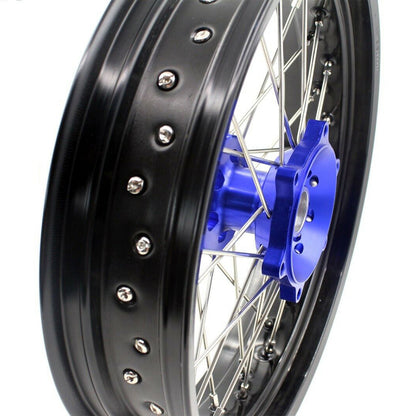 KKE 17 Inch CUSH Drive Supermoto Wheel Rim For SUZUKI DR650SE 1996-2021