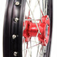 KKE 17"*1.4/14"*1.6 Spoked Small Kid's Wheels Set For KTM SX 85 2003-2020 Red Hub