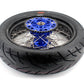 KKE 3.5/4.25*17inch Cush Drive Rims Tires For YAMAHA WR250F 2001-2019 WR450F 2003-2018 Blue Hub