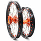 KKE 17"*1.4/14"*1.6 Kid's Big Wheels Rims Fit KTM SX 85 2003-2020 Orange Nipples