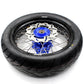 KKE 3.5/4.25*17inch Cush Drive Supermoto Wheels Tires For SUZUKI DR650SE 1996-2021
