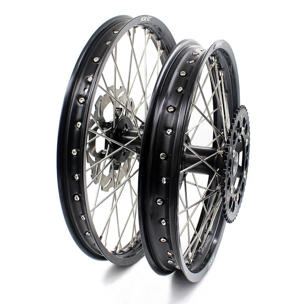 KKE 21 & 18 Enduro Spoked Wheels Fit SUZUKI RM125 1996-2007 RM250 1996-2008