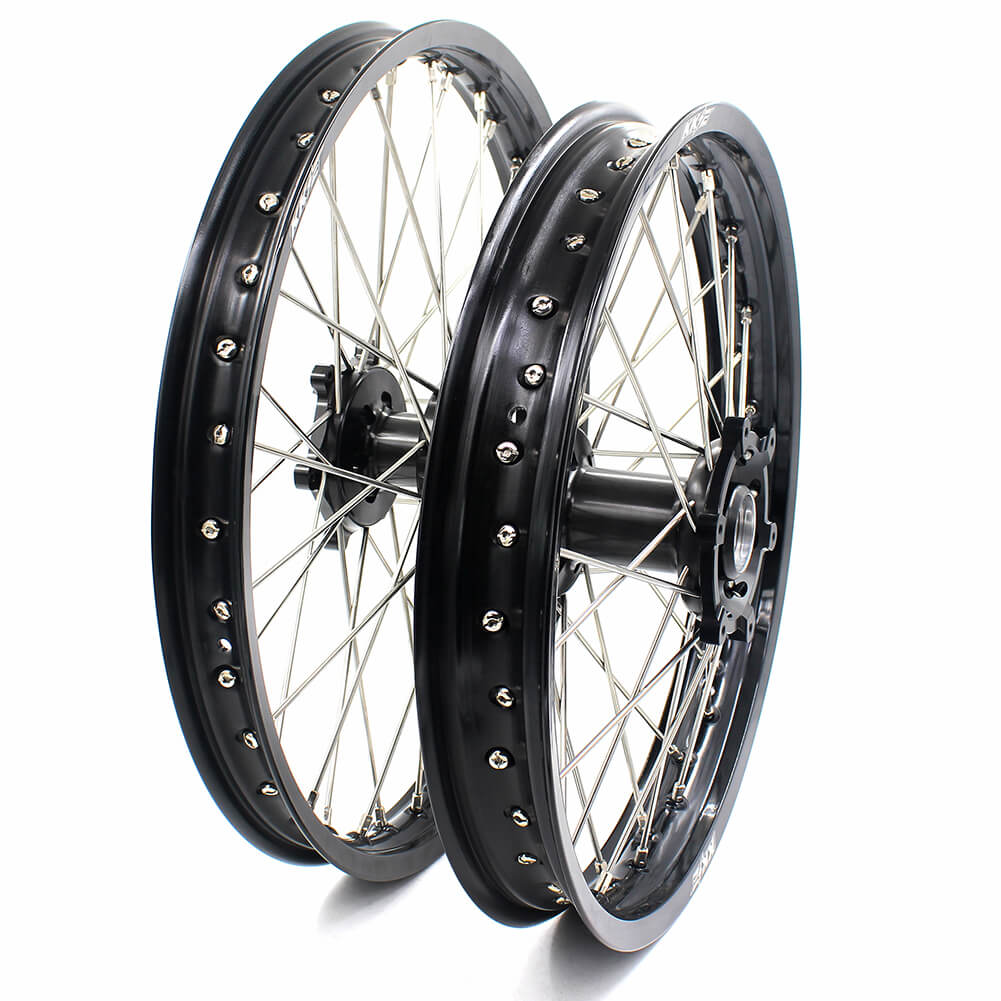KKE 21 & 18 Enduro Spoked Wheels Fit SUZUKI RM125 1996-2007 RM250 1996-2008