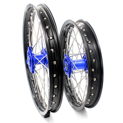 KKE 17 & 14 YZ80 1993-2001 YZ85 2002-2026 Kids Wheels for Yamaha Blue Hub