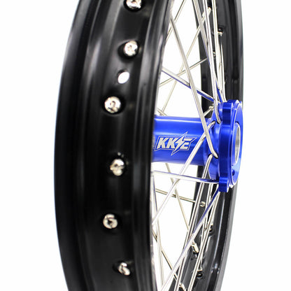 KKE 17 & 14 YZ80 1993-2001 YZ85 2002-2026 Kids Wheels for Yamaha Blue Hub
