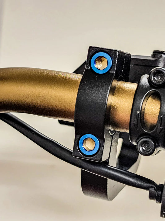 Warp9Racing E-Moto Handguard Titanium Bolt Kit