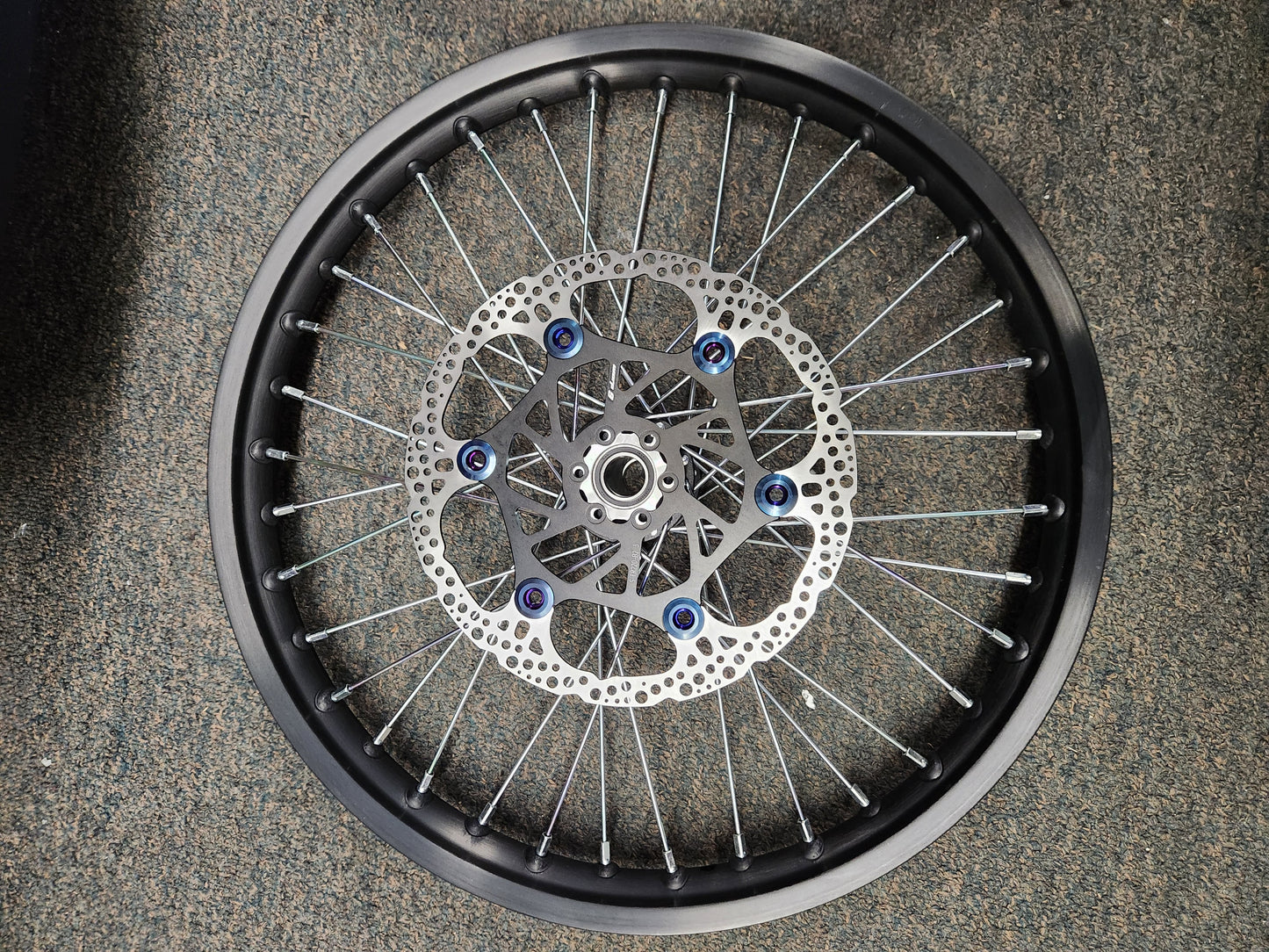 Warp9 E-Moto Floating Front Brake Rotor