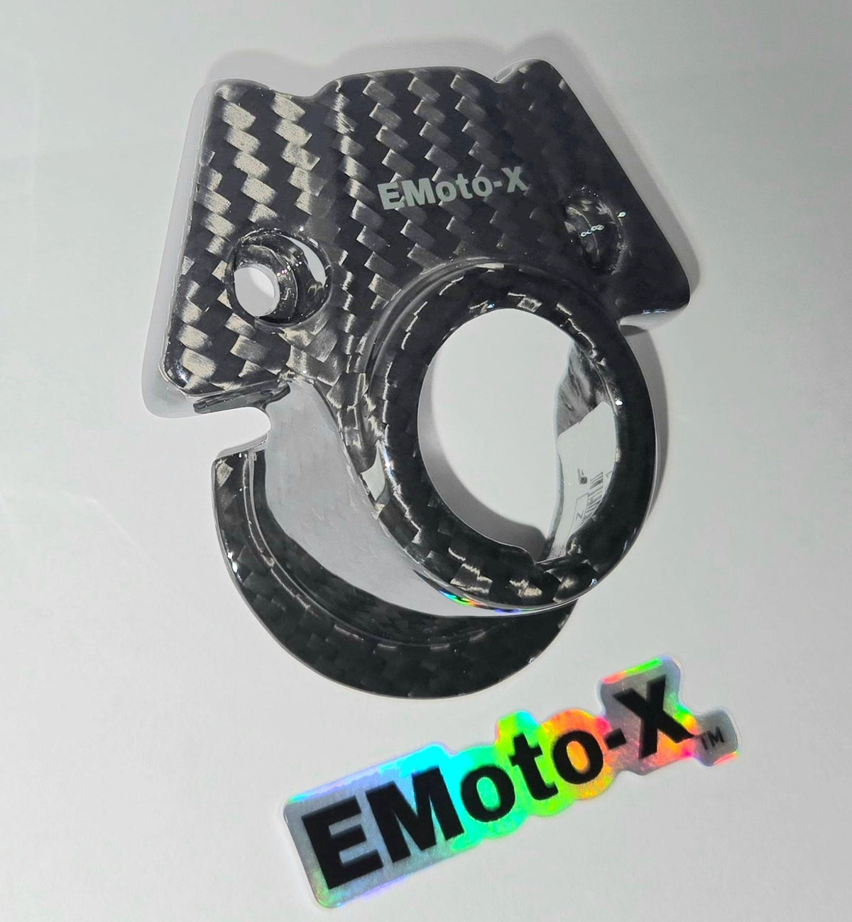 EMoto-X Talaria Real Carbon Fiber Ignition Switch Cover Talaria Sting, MX5, MX4, MX3, L1E
