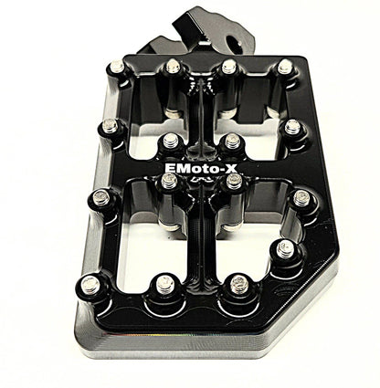EMoto-X Talaria Foot Pegs All Talaria Sting, MX5, MX4, XXX, MX3, L1E Black