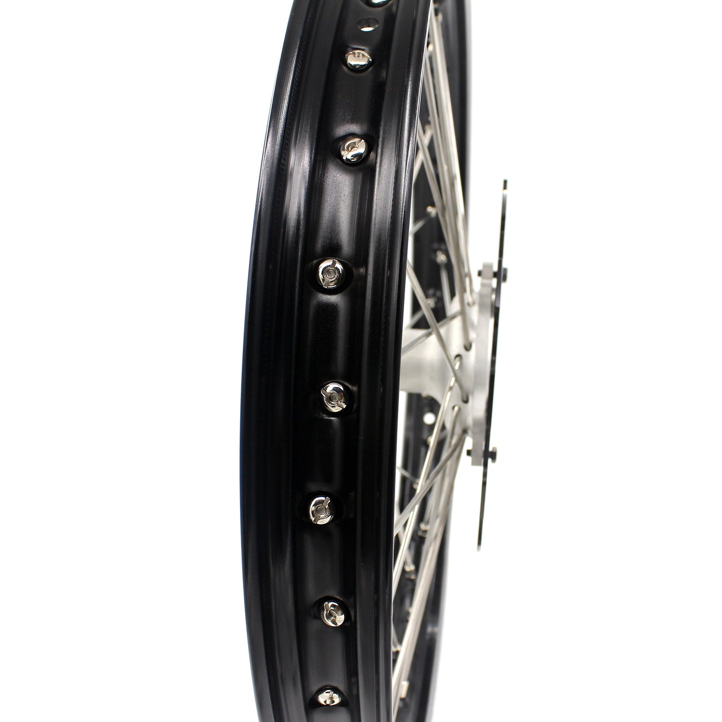 KKE 21 & 18 Casting MX Rims for Honda XR400R 96-04 XR600R 91-2000 240MM/220MM Disc Silver&Black