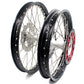 KKE 21 & 19 Casting MX Rims for Honda XR400R 96-04 XR600R 91-2000 240MM/220MM Disc Silver&Black