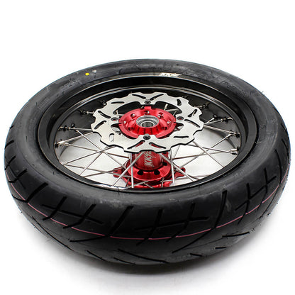 KKE 3.5/4.25*17 Inch Rims Tires For HONDA CRF250R 2014-2025 CRF450R 2013-2025