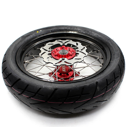 KKE 3.5/4.25*17 Inch Rims Tires For HONDA CRF250R 2014-2025 CRF450R 2013-2025