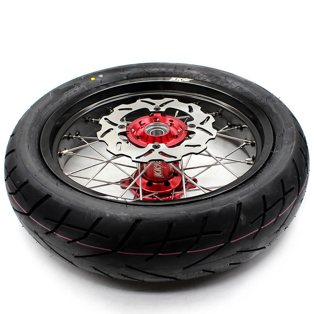 KKE 3.5/4.25*17 Inch Rims Tires For HONDA CRF250R 2014-2025 CRF450R 2013-2025