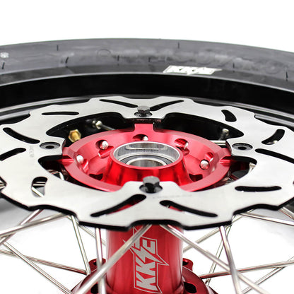 KKE 3.5/4.25*17 Inch Rims Tires For HONDA CRF250R 2014-2025 CRF450R 2013-2025