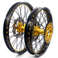 KKE 21 & 19 MX Wheels Rims for SUZUKI RMZ250 2007-2024 RMZ450 2005-2024 Black Spokes