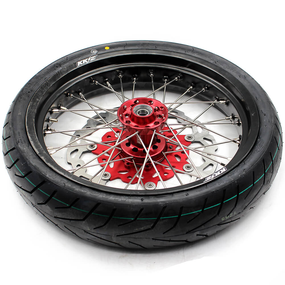KKE 3.5/4.25*17 Inch Rims Tires For HONDA CRF250R 2014-2025 CRF450R 2013-2025