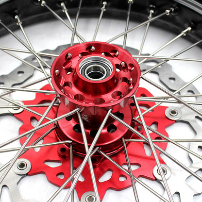 KKE 3.5/4.25*17 Inch Rims Tires For HONDA CRF250R 2014-2025 CRF450R 2013-2025