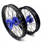KKE 14 & 12 Kids Wheels Rims Set for YAMAHA YZ65 2018-2023 Blue