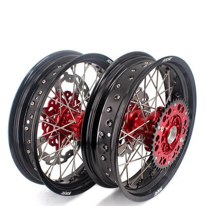 KKE 3.5 & 4.25 Cush Drive Supermoto Wheels for Honda XR400R XR600R