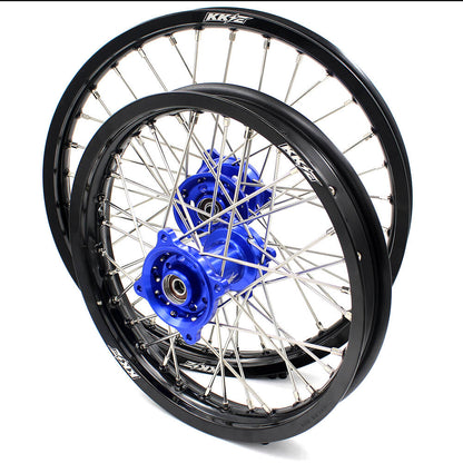 KKE 17 & 14 YZ80 1993-2001 YZ85 2002-2026 Kids Wheels for Yamaha Blue Hub