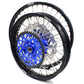 KKE 21 & 18 Enduro Wheels for YAMAHA WR250F 2017-2018 WR450F 2016-2018 Blue&Black  270mm Disc