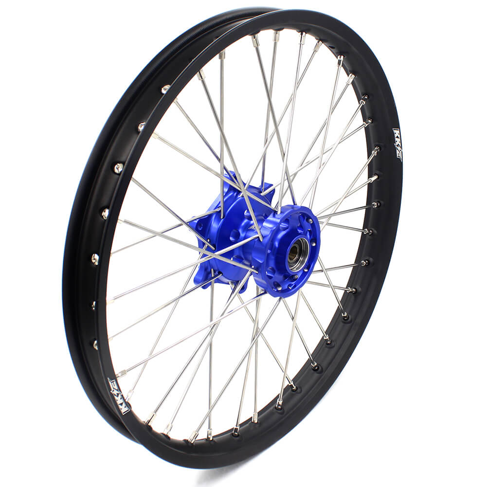KKE 21 & 18 Enduro Wheels for Yamaha WR250X 2008-2011 Blue