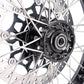 KKE 3.5 & 4.25 Wheels for Yamaha WR250F 2001 WR450F 2003-2018 Black