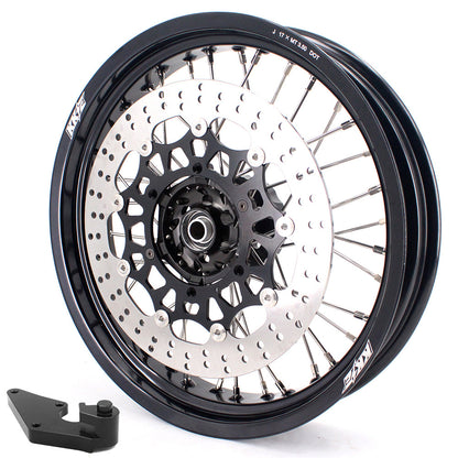 KKE 3.5 & 4.25 Wheels for Yamaha WR250F 2001 WR450F 2003-2018 Black