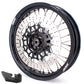 KKE 3.5 & 5.0 17 Inch Wheels for Yamaha WR250F 2001 WR450F 2003-2018 Black