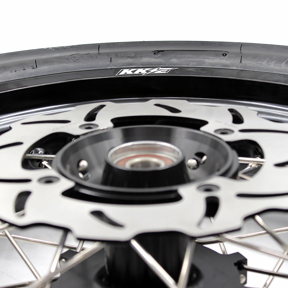 KKE 3.5/4.25*17" Cush Drive Wheels For SUZUKI DR650SE 1996-2021 CST Tires