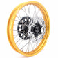 KKE 21 & 19 Dirt Bike Gold Rims for Suzuki RM125 2001-2007 RM250 2008