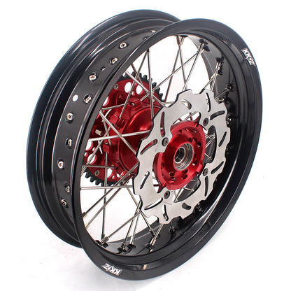 KKE 3.5 & 4.25 Cush Drive Supermoto Wheels for Honda XR400R XR600R
