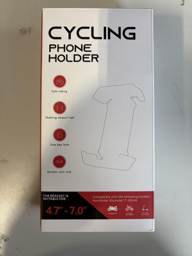 Universal Heavy-Duty Cycling & Motorcycle Phone Mount