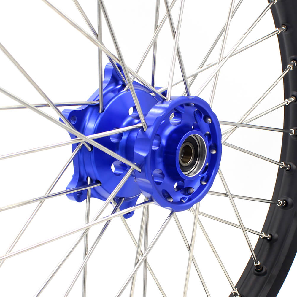 KKE 21 & 18 Enduro Wheels for Yamaha WR250X 2008-2011 Blue