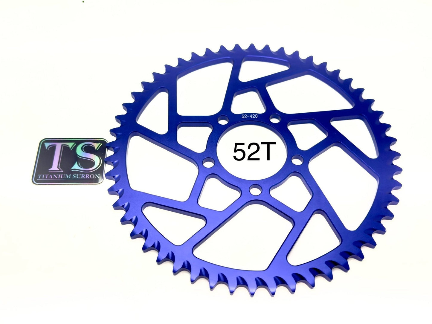 48/ 52/ 54/ 58 Tooth Hardened Aluminum 420 Sprocket for E-moto