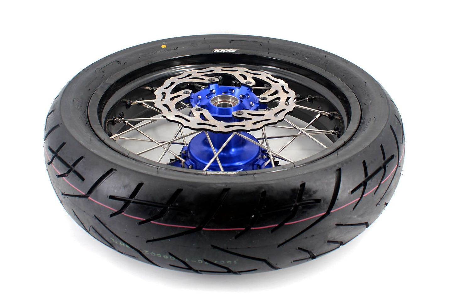 KKE 3.5/4.25*17inch CUSH DRIVE Supermoto Wheels For YAMAHA YZ125 YZ250 YZ450FX YZ250F YZ450F WR450F Tires