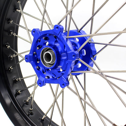 KKE 17 Inch CUSH Drive on Road Supermoto Wheels Rims For SUZUKI DRZ400SM 2005-2024