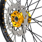 KKE 21 & 19 MX Wheels Rims for SUZUKI RMZ250 2007-2024 RMZ450 2005-2024 Black Spokes